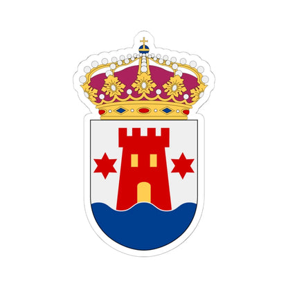 HMS Kalmar vapen (Sweden) (Coat of Arms) STICKER Vinyl Kiss-Cut Decal - The Sticker Space