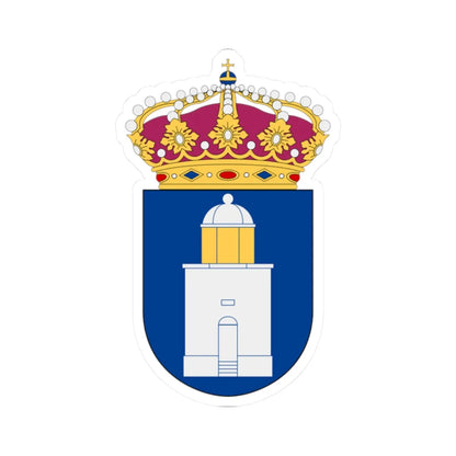 HMS Koster vapen (Sweden) (Coat of Arms) STICKER Vinyl Kiss-Cut Decal 2 Inch White - The Sticker Space