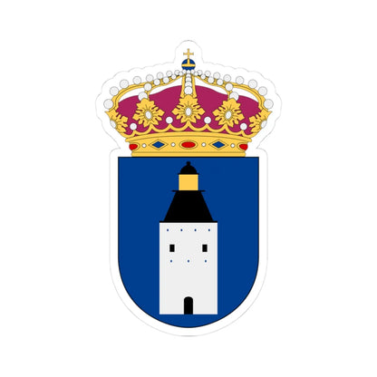 HMS Landsort vapen (Sweden) (Coat of Arms) STICKER Vinyl Kiss-Cut Decal - The Sticker Space