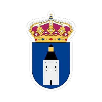 HMS Landsort vapen (Sweden) (Coat of Arms) STICKER Vinyl Kiss-Cut Decal - The Sticker Space