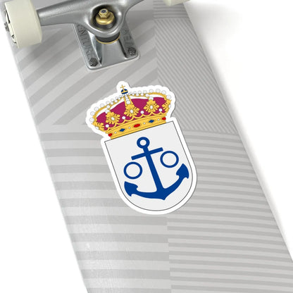 HMS Älvsnabben vapen (Sweden) (Coat of Arms) STICKER Vinyl Kiss-Cut Decal - The Sticker Space