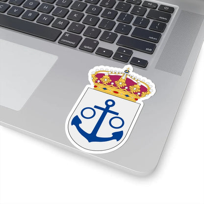 HMS Älvsnabben vapen (Sweden) (Coat of Arms) STICKER Vinyl Kiss-Cut Decal - The Sticker Space