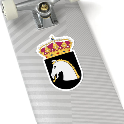HMS Magne vapen (Sweden) (Coat of Arms) STICKER Vinyl Kiss-Cut Decal - The Sticker Space