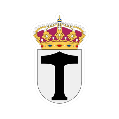 HMS Mjölner 32 vapen (Sweden) (Coat of Arms) STICKER Vinyl Kiss-Cut Decal 2 Inch White - The Sticker Space