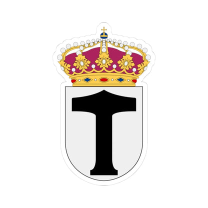 HMS Mjölner 32 vapen (Sweden) (Coat of Arms) STICKER Vinyl Kiss-Cut Decal 3 Inch White - The Sticker Space