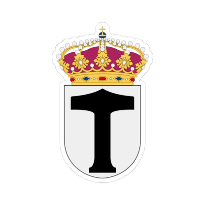 HMS Mjölner 32 vapen (Sweden) (Coat of Arms) STICKER Vinyl Kiss-Cut Decal 4 Inch White - The Sticker Space