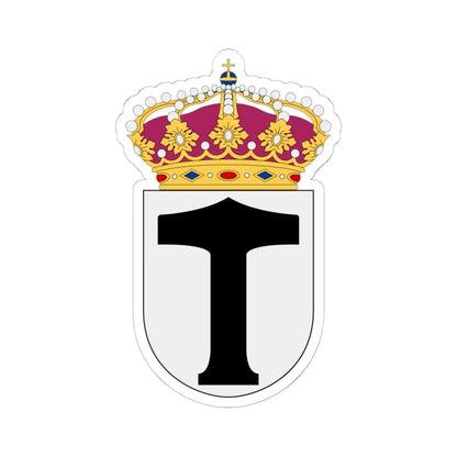 HMS Mjölner 32 vapen (Sweden) (Coat of Arms) STICKER Vinyl Kiss-Cut Decal 6 Inch White - The Sticker Space