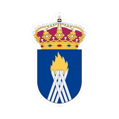 HMS Nämdö vapen (Sweden) (Coat of Arms) STICKER Vinyl Kiss-Cut Decal 2 Inch White - The Sticker Space