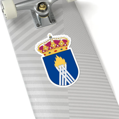 HMS Nämdö vapen (Sweden) (Coat of Arms) STICKER Vinyl Kiss-Cut Decal - The Sticker Space