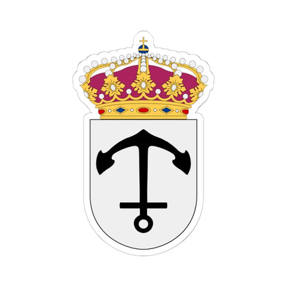 HMS Norrtälje vapen (Sweden) (Coat of Arms) STICKER Vinyl Kiss-Cut Decal 6 Inch White - The Sticker Space