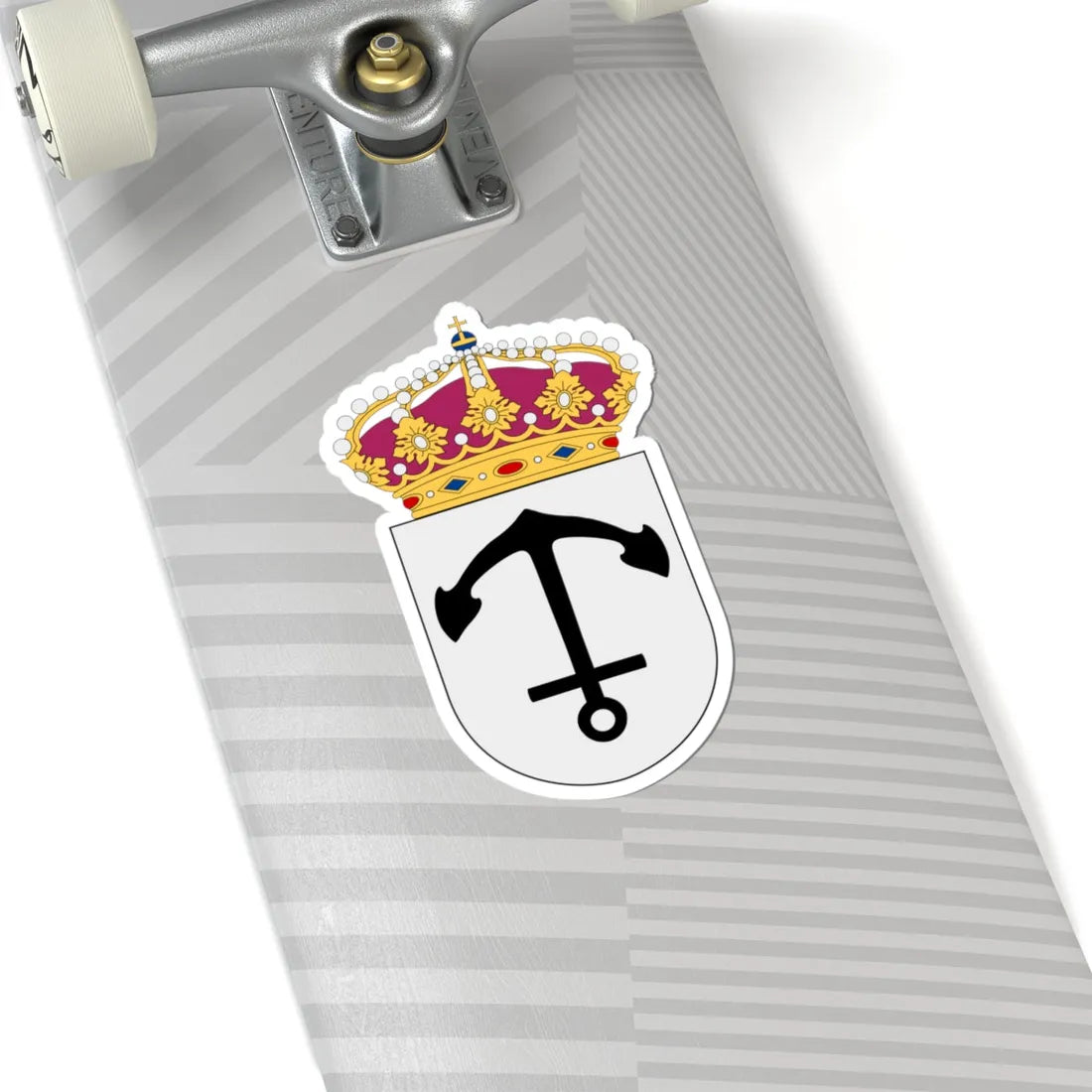 HMS Norrtälje vapen (Sweden) (Coat of Arms) STICKER Vinyl Kiss-Cut Decal - The Sticker Space