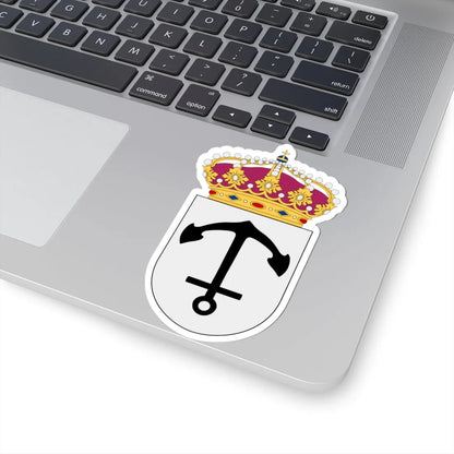 HMS Norrtälje vapen (Sweden) (Coat of Arms) STICKER Vinyl Kiss-Cut Decal - The Sticker Space