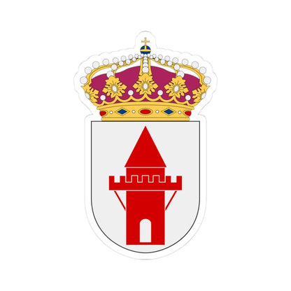 HMS Nyköping vapen (Sweden) (Coat of Arms) STICKER Vinyl Kiss-Cut Decal 3 Inch White - The Sticker Space