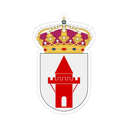 HMS Nyköping vapen (Sweden) (Coat of Arms) STICKER Vinyl Kiss-Cut Decal 6 Inch White - The Sticker Space