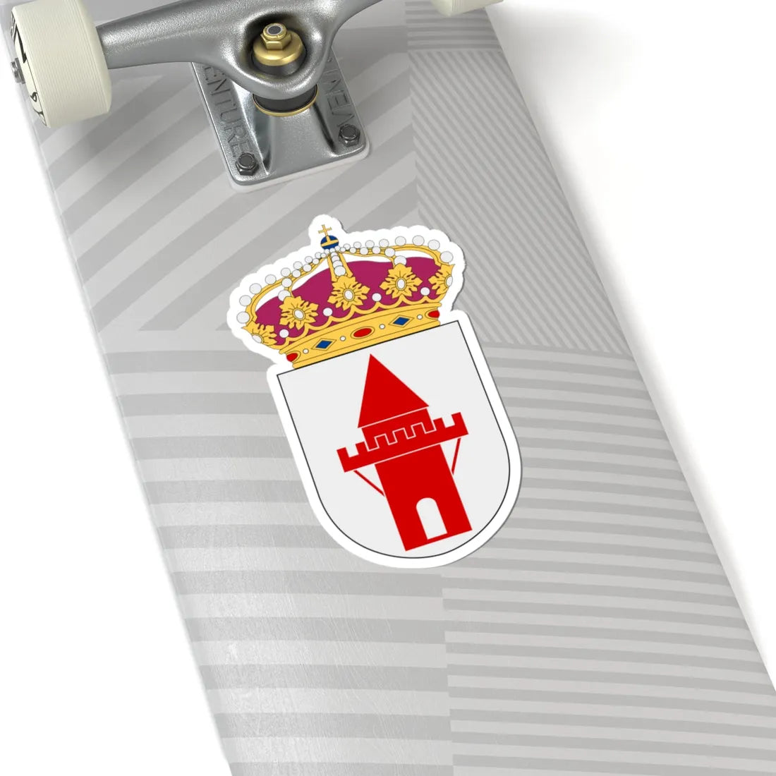 HMS Nyköping vapen (Sweden) (Coat of Arms) STICKER Vinyl Kiss-Cut Decal - The Sticker Space