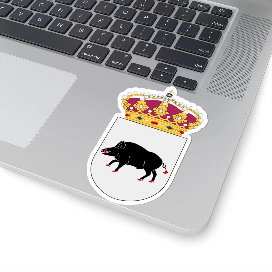 HMS Ornö vapen (Sweden) (Coat of Arms) STICKER Vinyl Kiss-Cut Decal - The Sticker Space