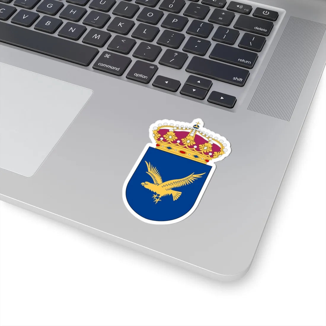 HMS Örnen vapen (Sweden) (Coat of Arms) STICKER Vinyl Kiss-Cut Decal - The Sticker Space