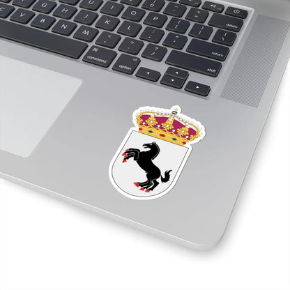 HMS Sleipner vapen (Sweden) (Coat of Arms) STICKER Vinyl Kiss-Cut Decal - The Sticker Space