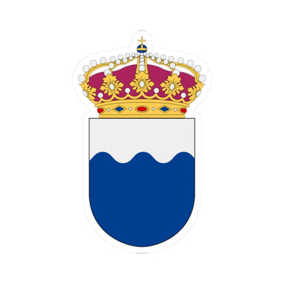 HMS Smyge vapen (Sweden) (Coat of Arms) STICKER Vinyl Kiss-Cut Decal 2 Inch White - The Sticker Space