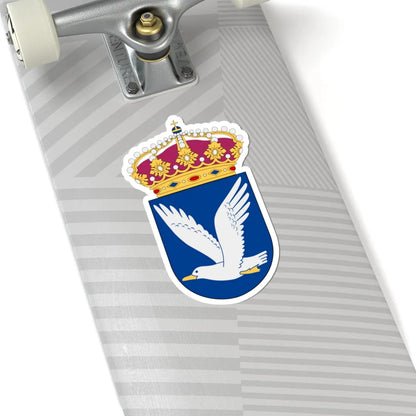 HMS Spejaren vapen (Sweden) (Coat of Arms) STICKER Vinyl Kiss-Cut Decal - The Sticker Space