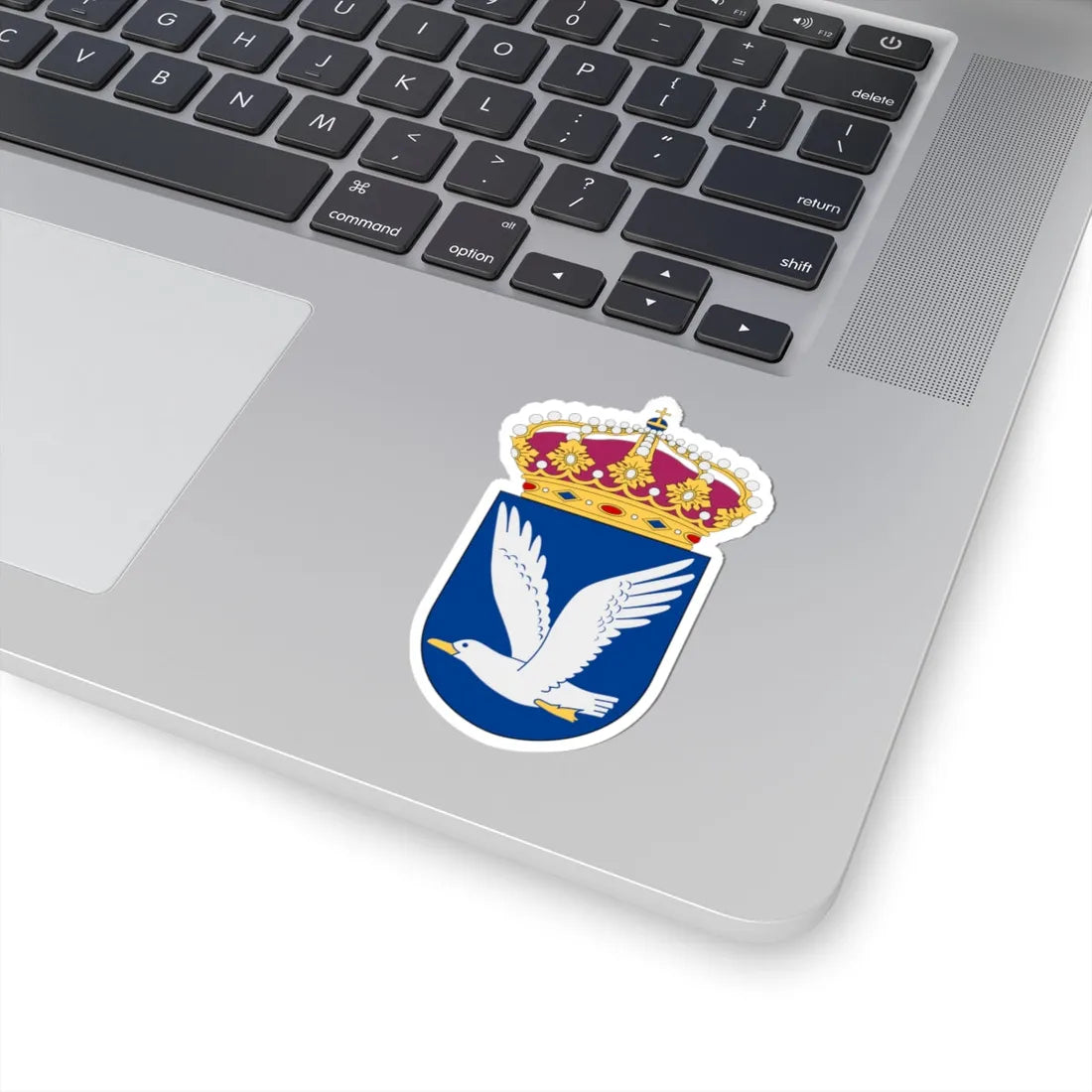 HMS Spejaren vapen (Sweden) (Coat of Arms) STICKER Vinyl Kiss-Cut Decal - The Sticker Space