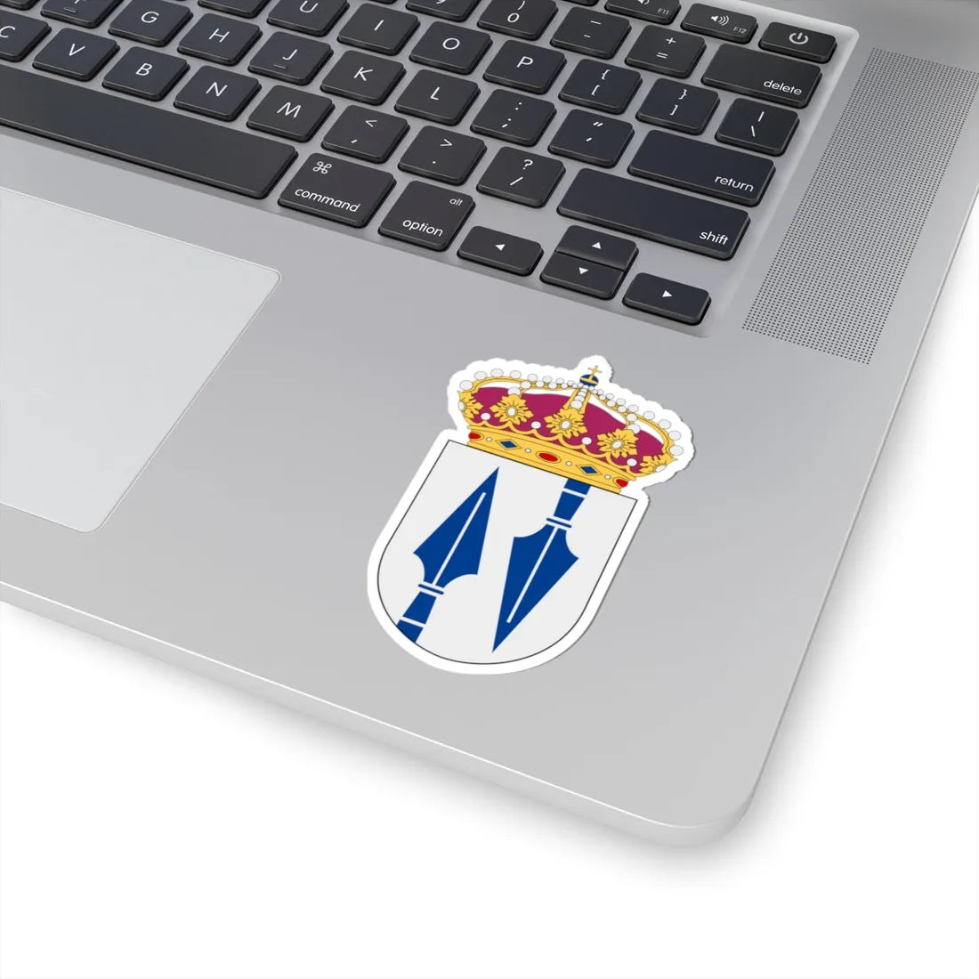 HMS Styrbjörn vapen (Sweden) (Coat of Arms) STICKER Vinyl Kiss-Cut Decal - The Sticker Space