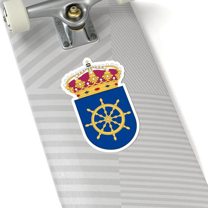 HMS Styrsö vapen (Sweden) (Coat of Arms) STICKER Vinyl Kiss-Cut Decal - The Sticker Space