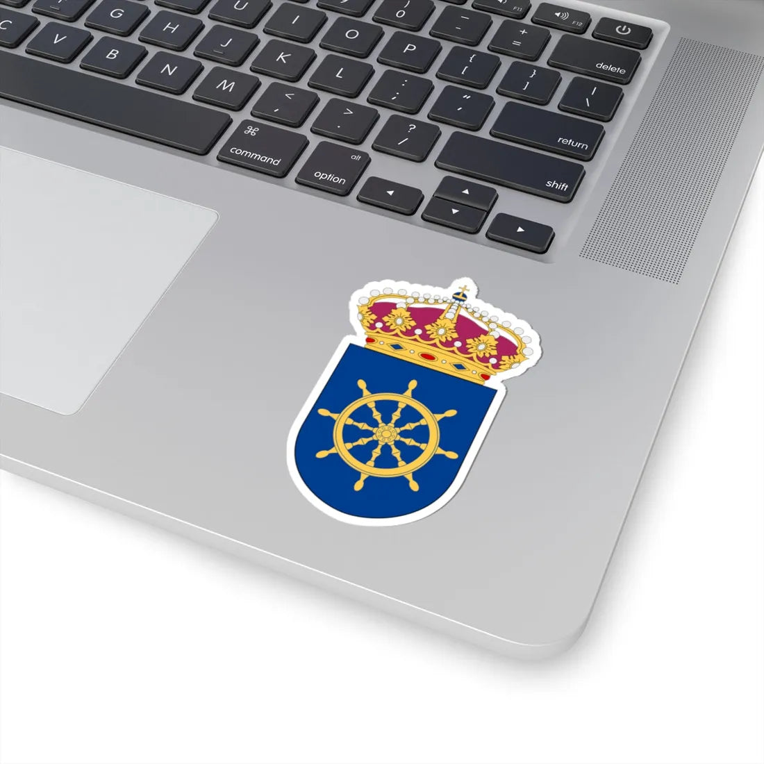HMS Styrsö vapen (Sweden) (Coat of Arms) STICKER Vinyl Kiss-Cut Decal - The Sticker Space
