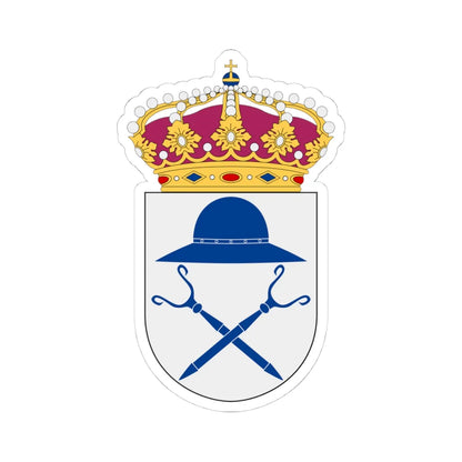 HMS Sundsvall vapen (Sweden) (Coat of Arms) STICKER Vinyl Kiss-Cut Decal - The Sticker Space