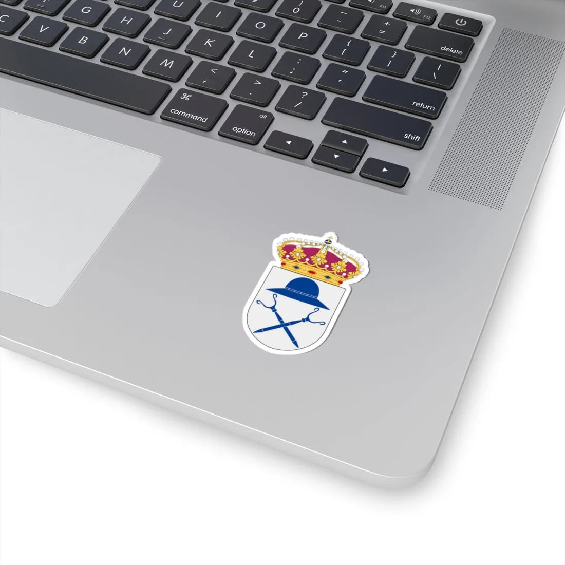 HMS Sundsvall vapen (Sweden) (Coat of Arms) STICKER Vinyl Kiss-Cut Decal - The Sticker Space