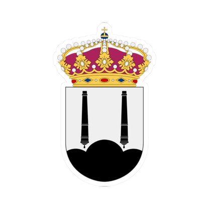 HMS Tjurkö vapen (Sweden) (Coat of Arms) STICKER Vinyl Kiss-Cut Decal 2 Inch White - The Sticker Space