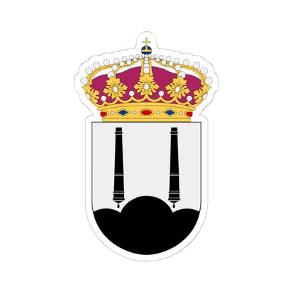 HMS Tjurkö vapen (Sweden) (Coat of Arms) STICKER Vinyl Kiss-Cut Decal 6 Inch White - The Sticker Space
