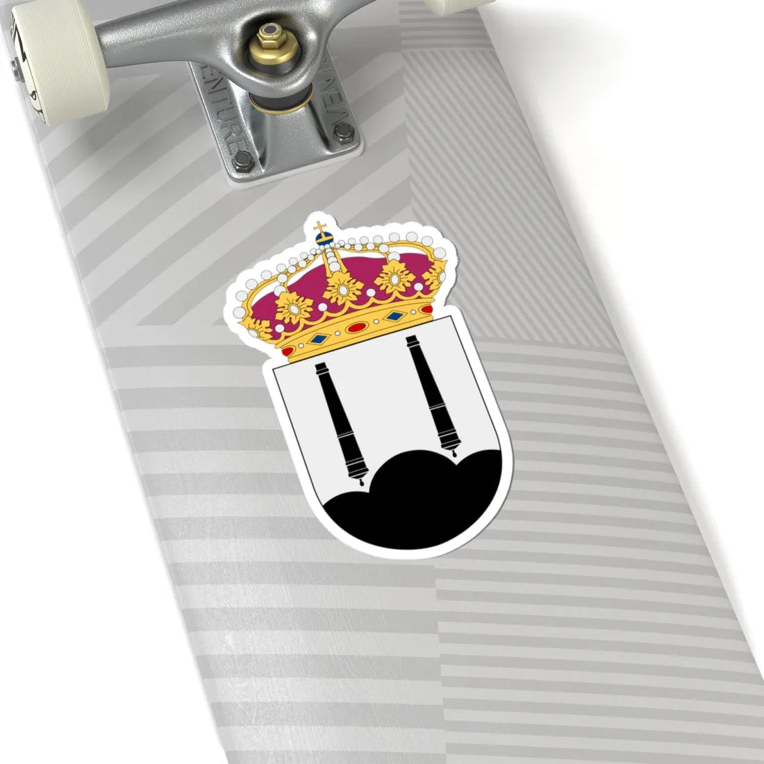 HMS Tjurkö vapen (Sweden) (Coat of Arms) STICKER Vinyl Kiss-Cut Decal - The Sticker Space