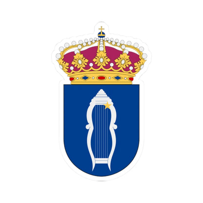 HMS Vega vapen (Sweden) (Coat of Arms) STICKER Vinyl Kiss-Cut Decal 2 Inch White - The Sticker Space