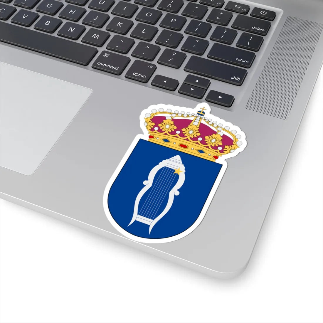 HMS Vega vapen (Sweden) (Coat of Arms) STICKER Vinyl Kiss-Cut Decal - The Sticker Space