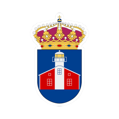 HMS Ven vapen (Sweden) (Coat of Arms) STICKER Vinyl Kiss-Cut Decal 2 Inch White - The Sticker Space
