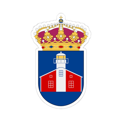 HMS Ven vapen (Sweden) (Coat of Arms) STICKER Vinyl Kiss-Cut Decal 6 Inch White - The Sticker Space