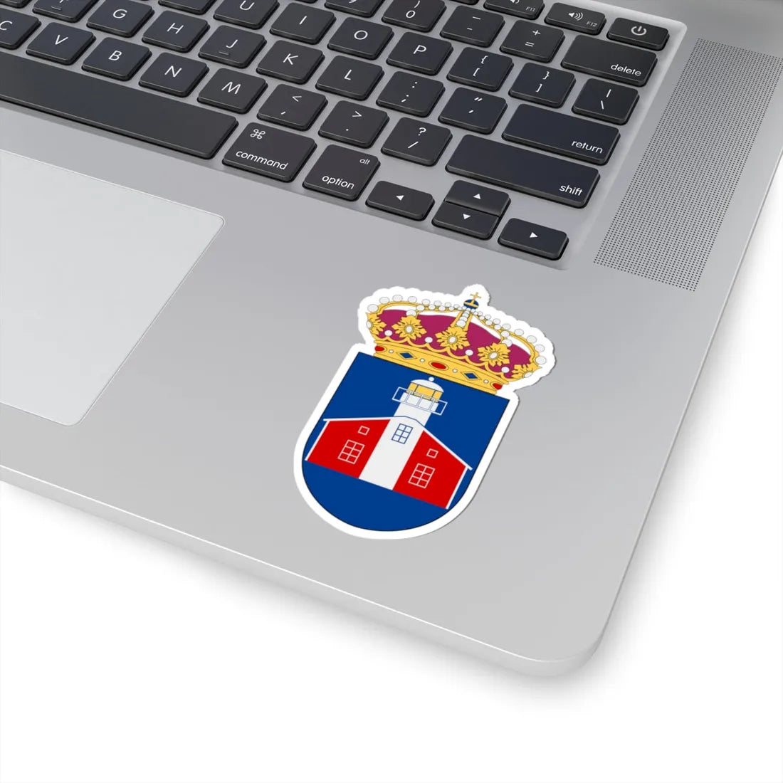 HMS Ven vapen (Sweden) (Coat of Arms) STICKER Vinyl Kiss-Cut Decal - The Sticker Space