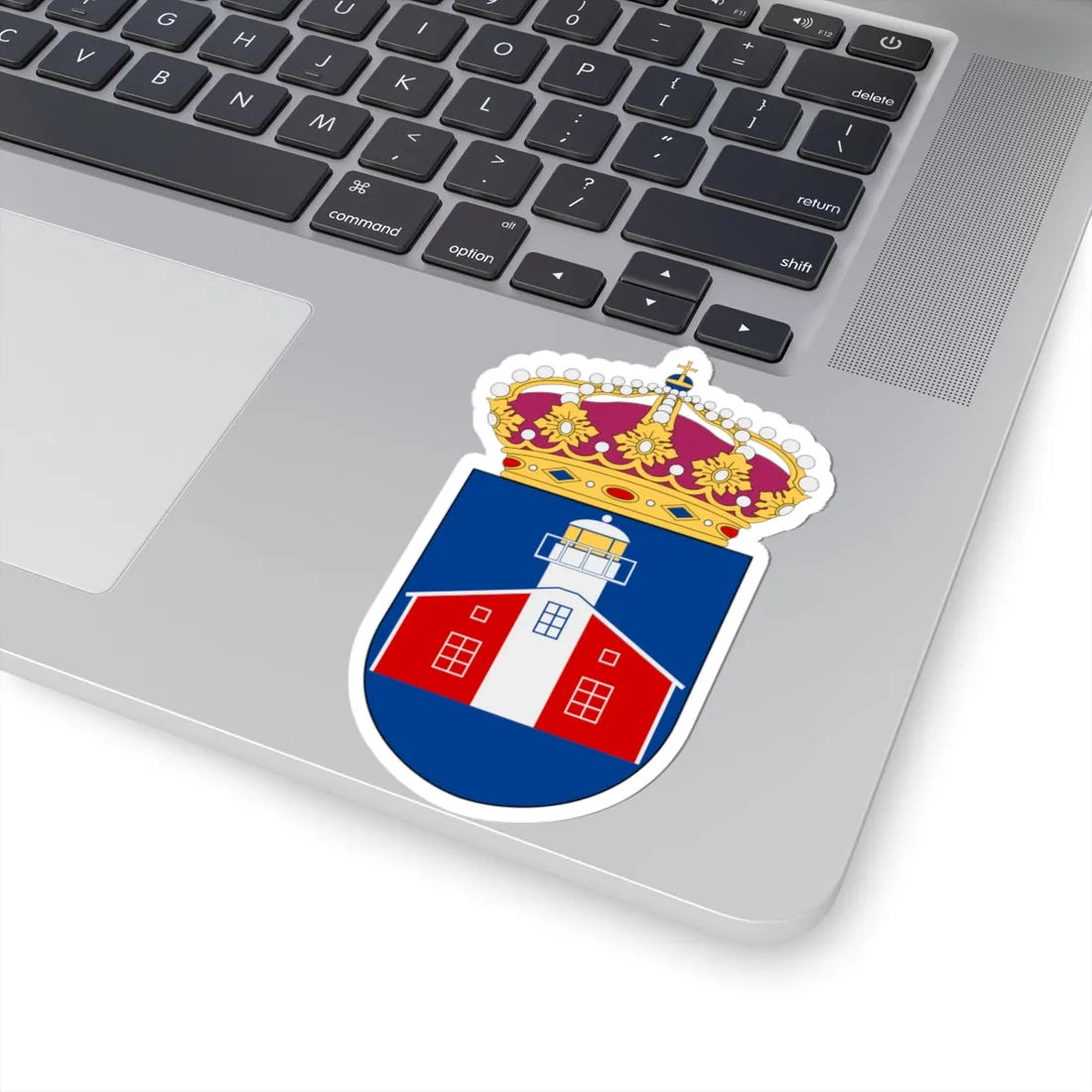 HMS Ven vapen (Sweden) (Coat of Arms) STICKER Vinyl Kiss-Cut Decal - The Sticker Space