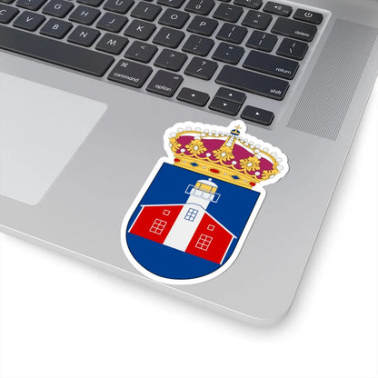 HMS Ven vapen (Sweden) (Coat of Arms) STICKER Vinyl Kiss-Cut Decal - The Sticker Space