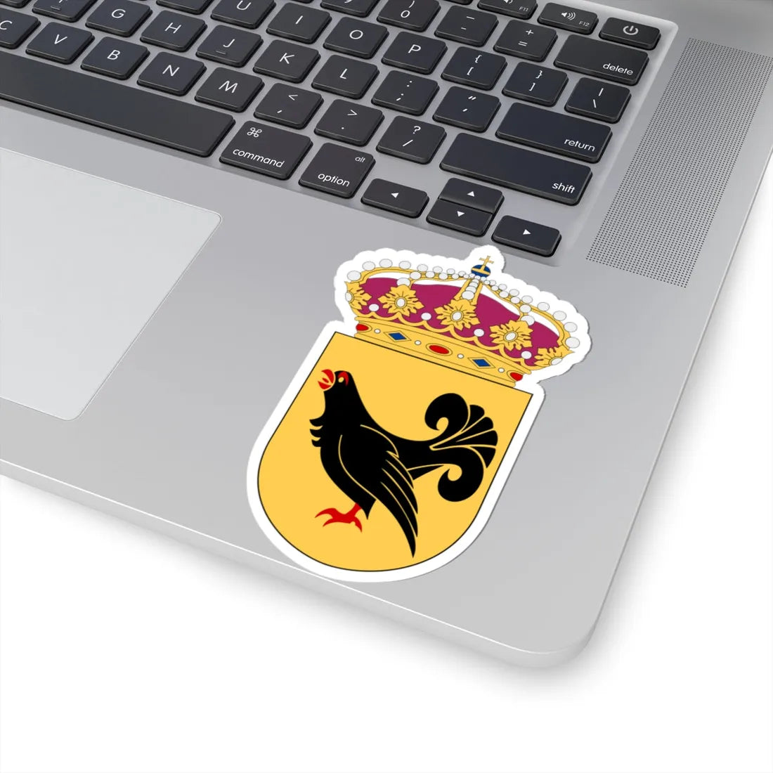 HMS Vinö vapen (Sweden) (Coat of Arms) STICKER Vinyl Kiss-Cut Decal - The Sticker Space