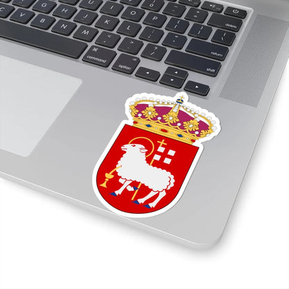 HMS Visby vapen jagare (Sweden) (Coat of Arms) STICKER Vinyl Kiss-Cut Decal - The Sticker Space