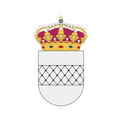 HMS Vållö vapen (Sweden) (Coat of Arms) STICKER Vinyl Kiss-Cut Decal 2 Inch White - The Sticker Space