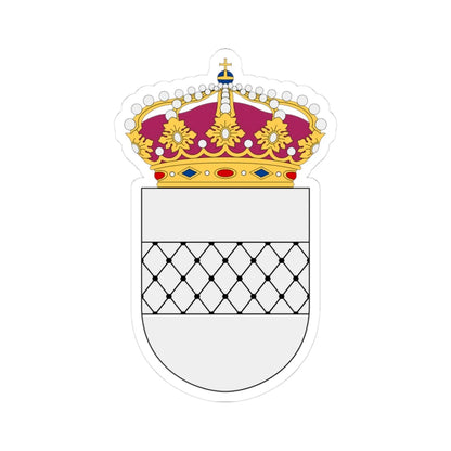 HMS Vållö vapen (Sweden) (Coat of Arms) STICKER Vinyl Kiss-Cut Decal 3 Inch White - The Sticker Space