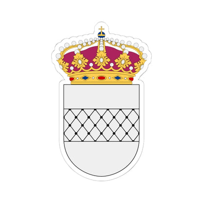 HMS Vållö vapen (Sweden) (Coat of Arms) STICKER Vinyl Kiss-Cut Decal 6 Inch White - The Sticker Space