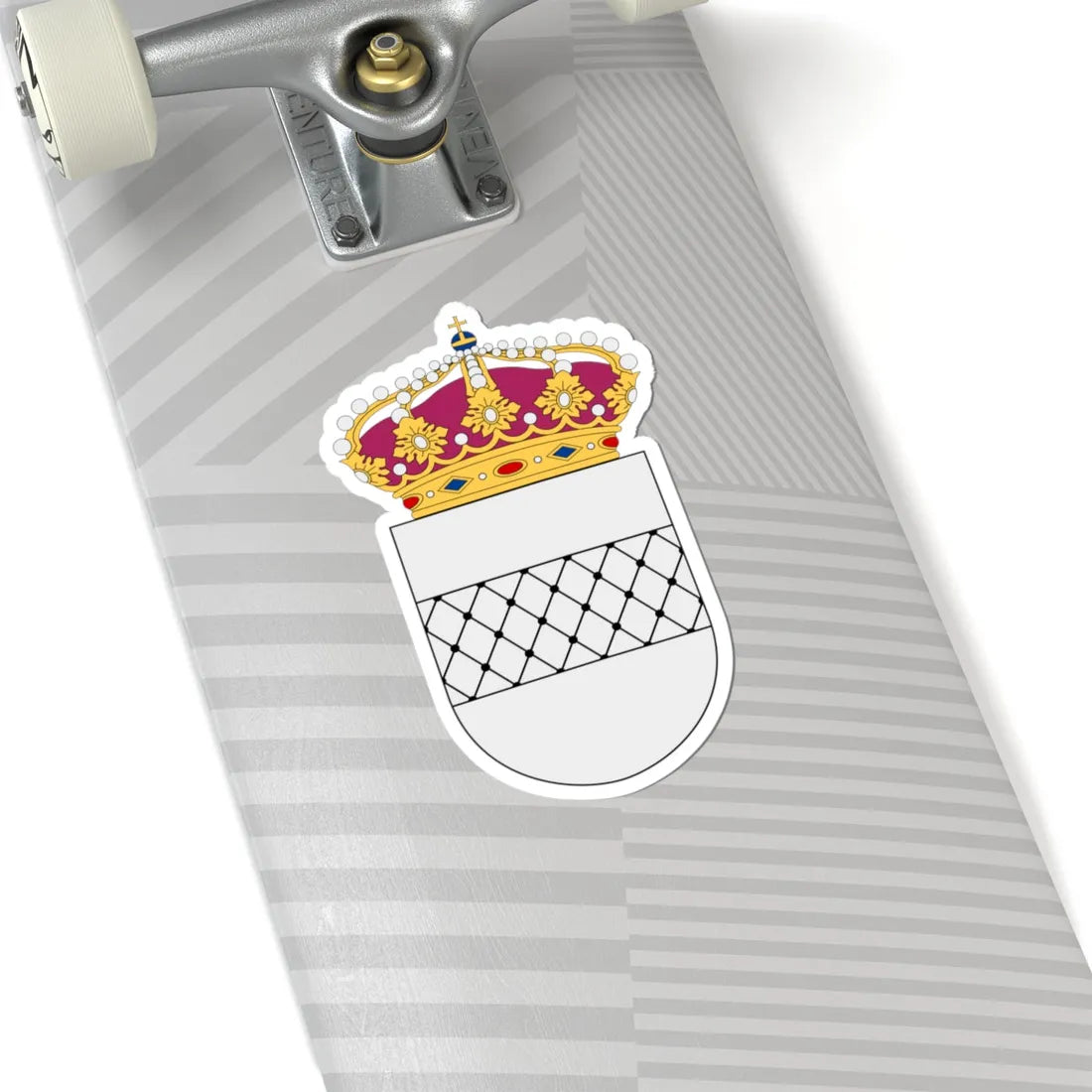 HMS Vållö vapen (Sweden) (Coat of Arms) STICKER Vinyl Kiss-Cut Decal - The Sticker Space