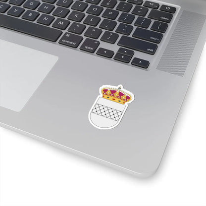 HMS Vållö vapen (Sweden) (Coat of Arms) STICKER Vinyl Kiss-Cut Decal - The Sticker Space