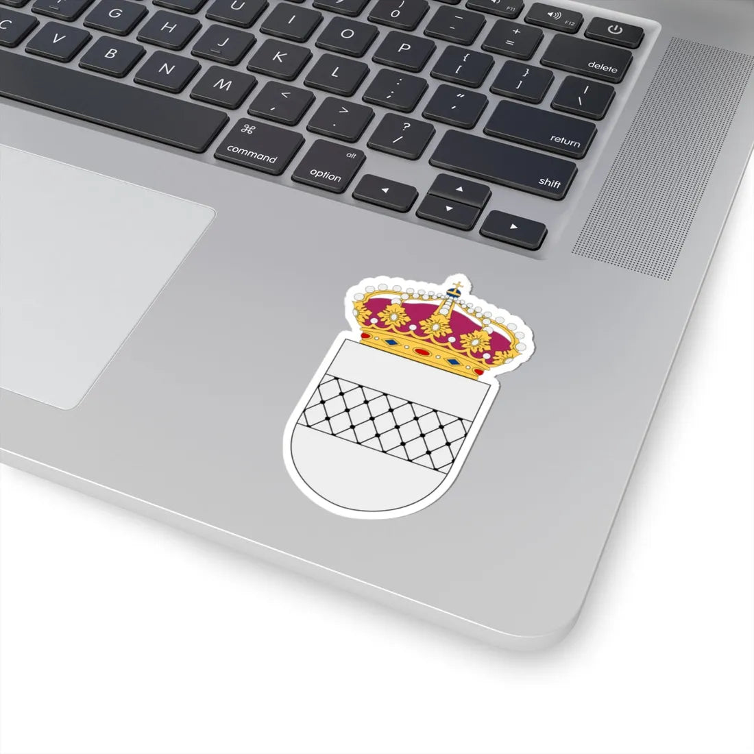 HMS Vållö vapen (Sweden) (Coat of Arms) STICKER Vinyl Kiss-Cut Decal - The Sticker Space