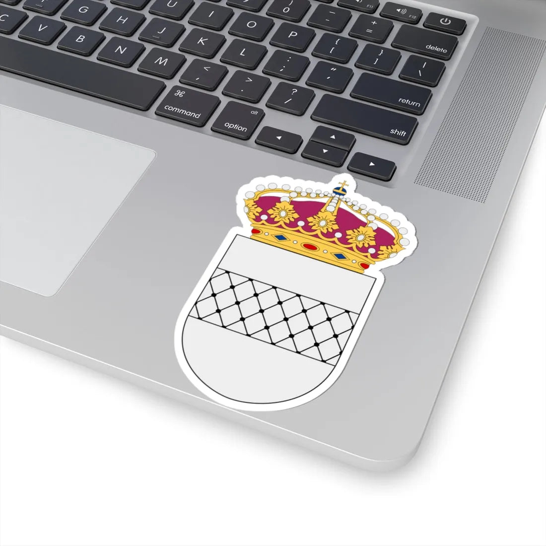 HMS Vållö vapen (Sweden) (Coat of Arms) STICKER Vinyl Kiss-Cut Decal - The Sticker Space