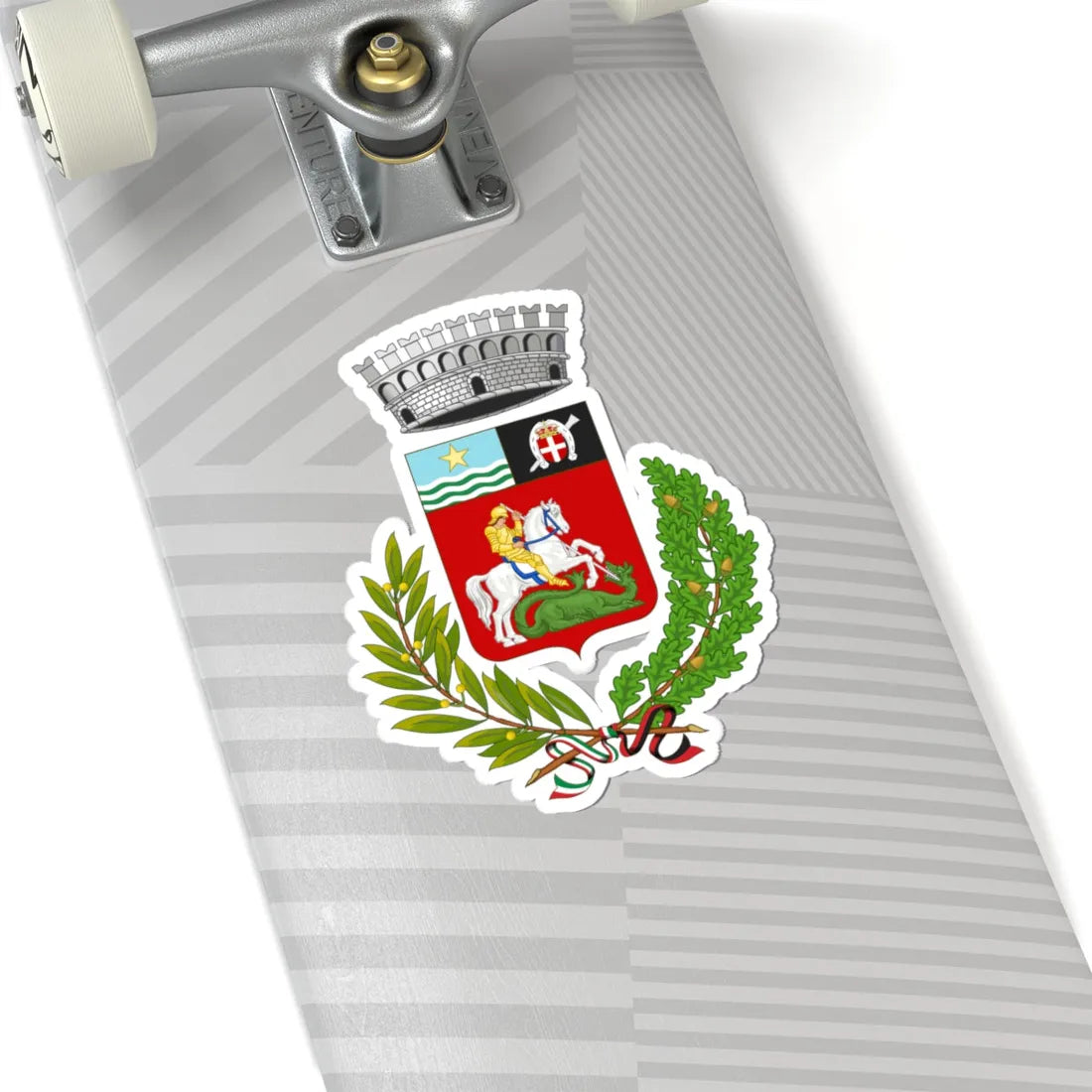 Hône-Stemma (Italy) (Coat of Arms) STICKER Vinyl Kiss-Cut Decal - The Sticker Space